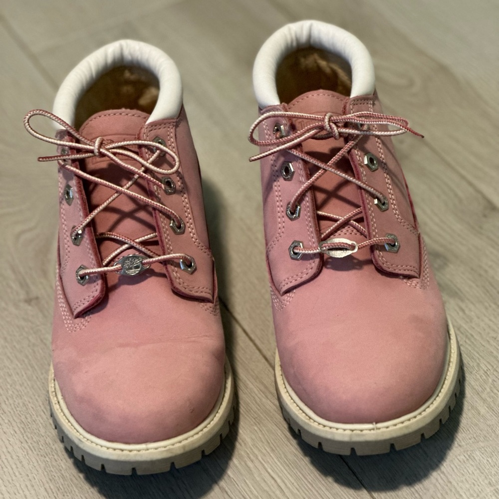 Pink Timberland Boots Women 10